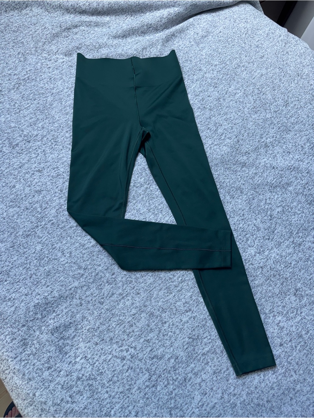 Savage X Fenty High-Waisted Dark Green Active Leggings